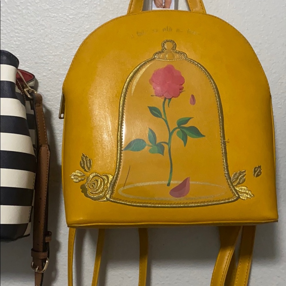 Beauty and the beast backpack purse